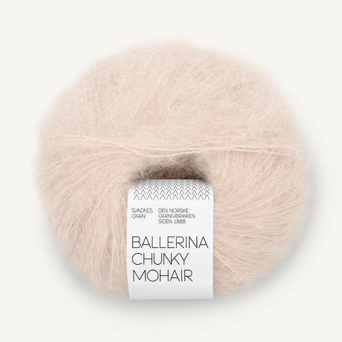 2321-Marzipan Ballerina Chunky Mohair - Sandnes Garn