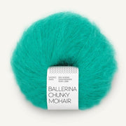 7526-Spectra Green Ballerina Chunky Mohair - Sandnes Garn