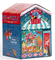 Puzzles de 100 pièces sur le thème du marché de Noël