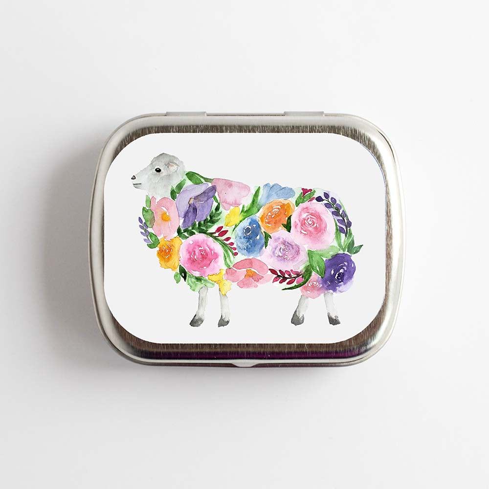 Floral Sheep Boîte de rangement pour marqueurs Twice Sheared Sheep - Twice Sheared Sheep