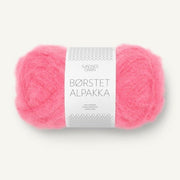 4315 - Bubblegum Pink Børstet Alpakka - Sandnes Garn