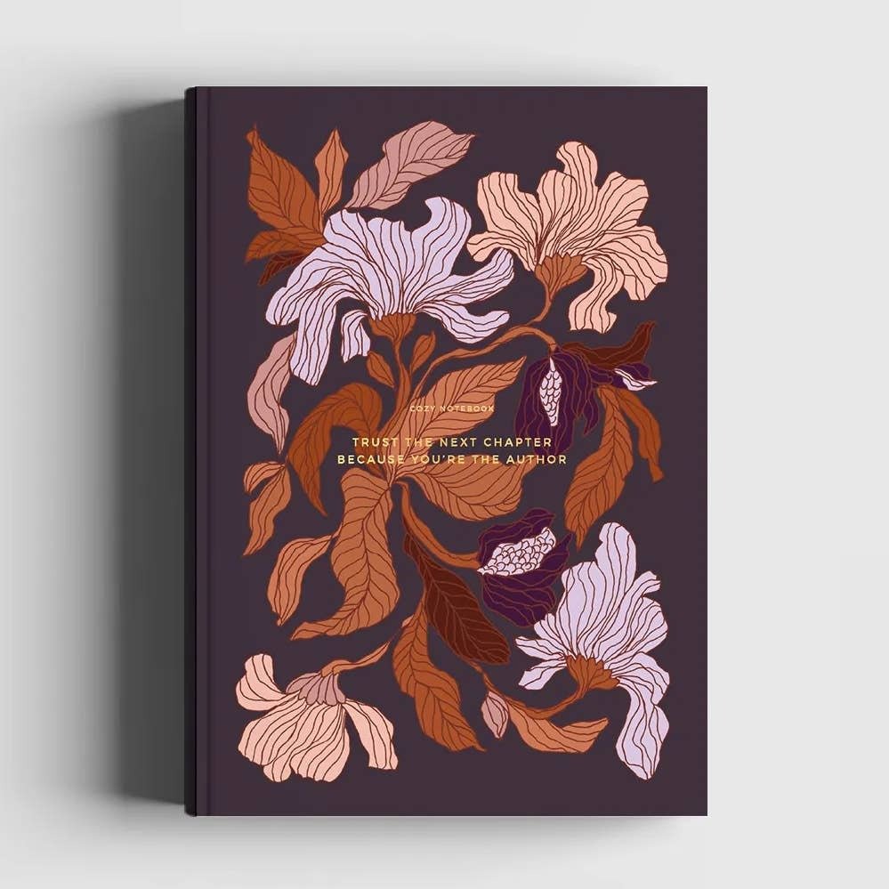 Peach Blossom Carnets de notes A5 Flower - Cozy