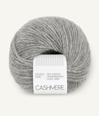 1042 - Grey melange Cashmere - Sandnes Garn