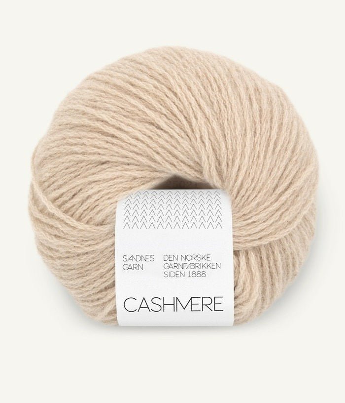 3021 - Beige melange Cashmere - Sandnes Garn
