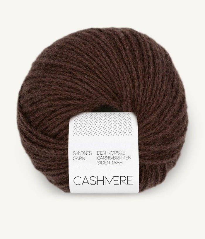3082 - Dark brown Cashmere - Sandnes Garn