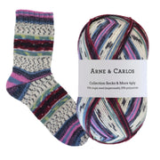 3003-Treungen Color Chaussettes et plus Collection 4ply - Arne & Carlos