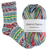 3010-Sun Through Grass Chaussettes et plus Collection 4ply - Arne & Carlos