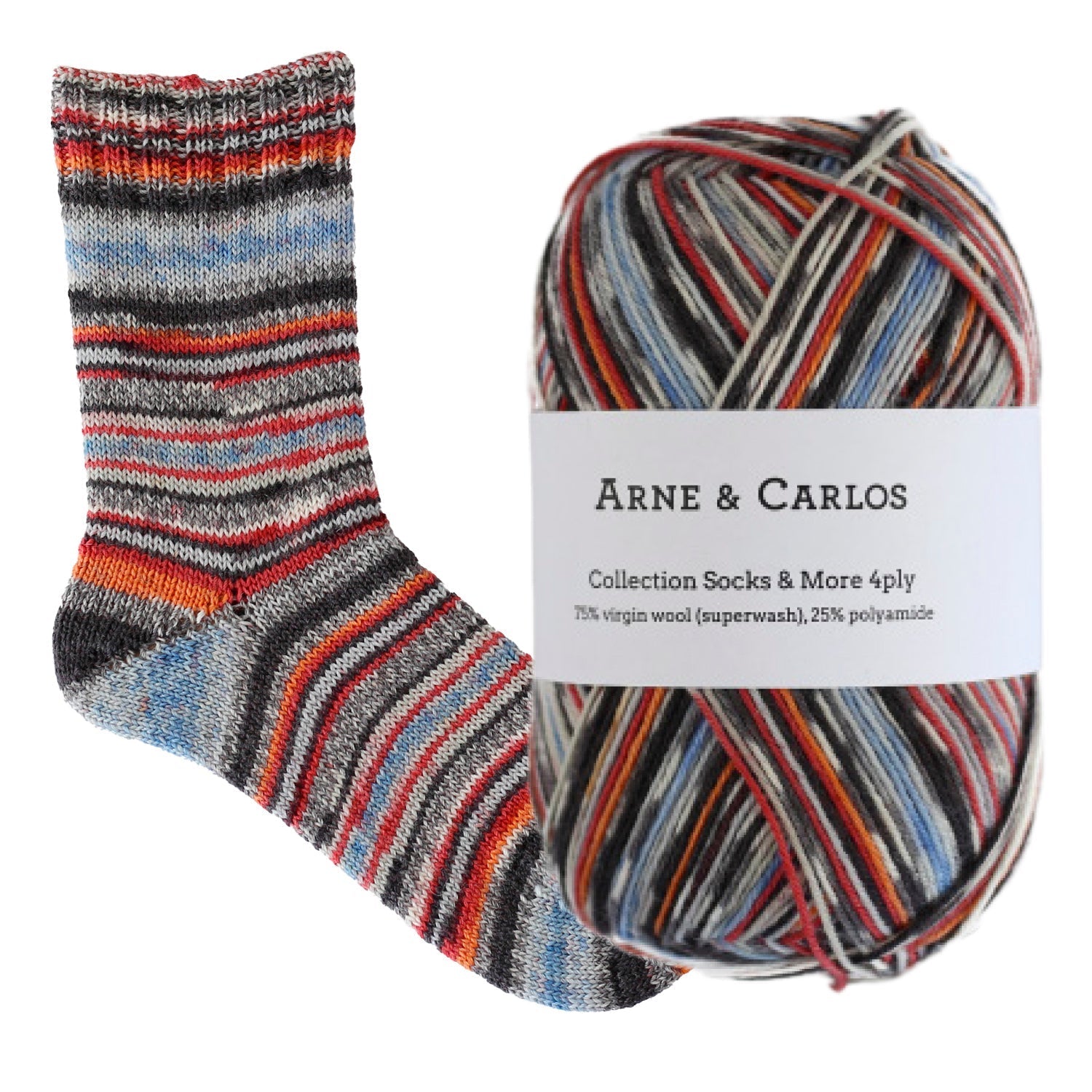 3655 - Fall Night Chaussettes et plus Collection 4ply - Arne & Carlos