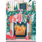 Christmas Fireplace - Puzzle 500 pièces - Pieces & Peace