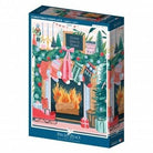 Christmas Fireplace - Puzzle 500 pièces - Pieces & Peace