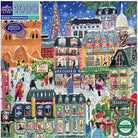 Christmas in Paris 1000 Piece Puzzle - Eeboo