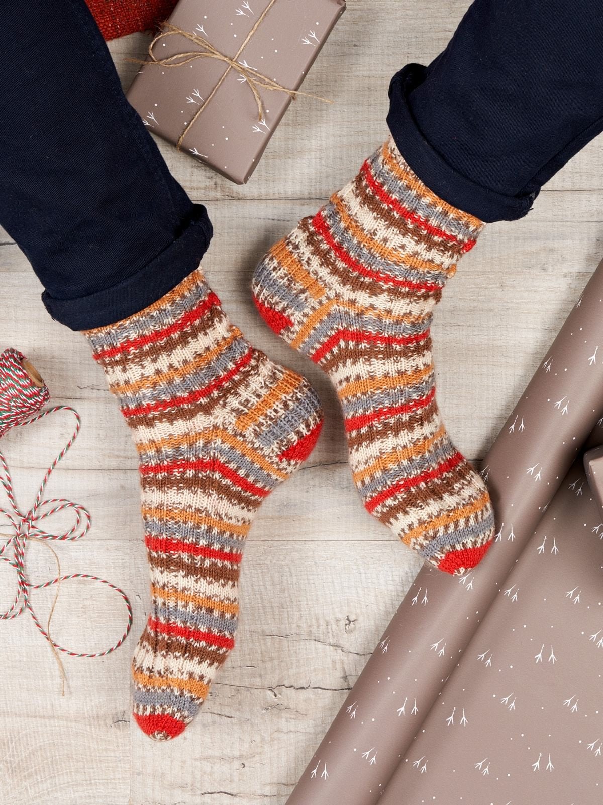 CHRISTMAS SOCKS - Collection One - West Yorkshire Spinners