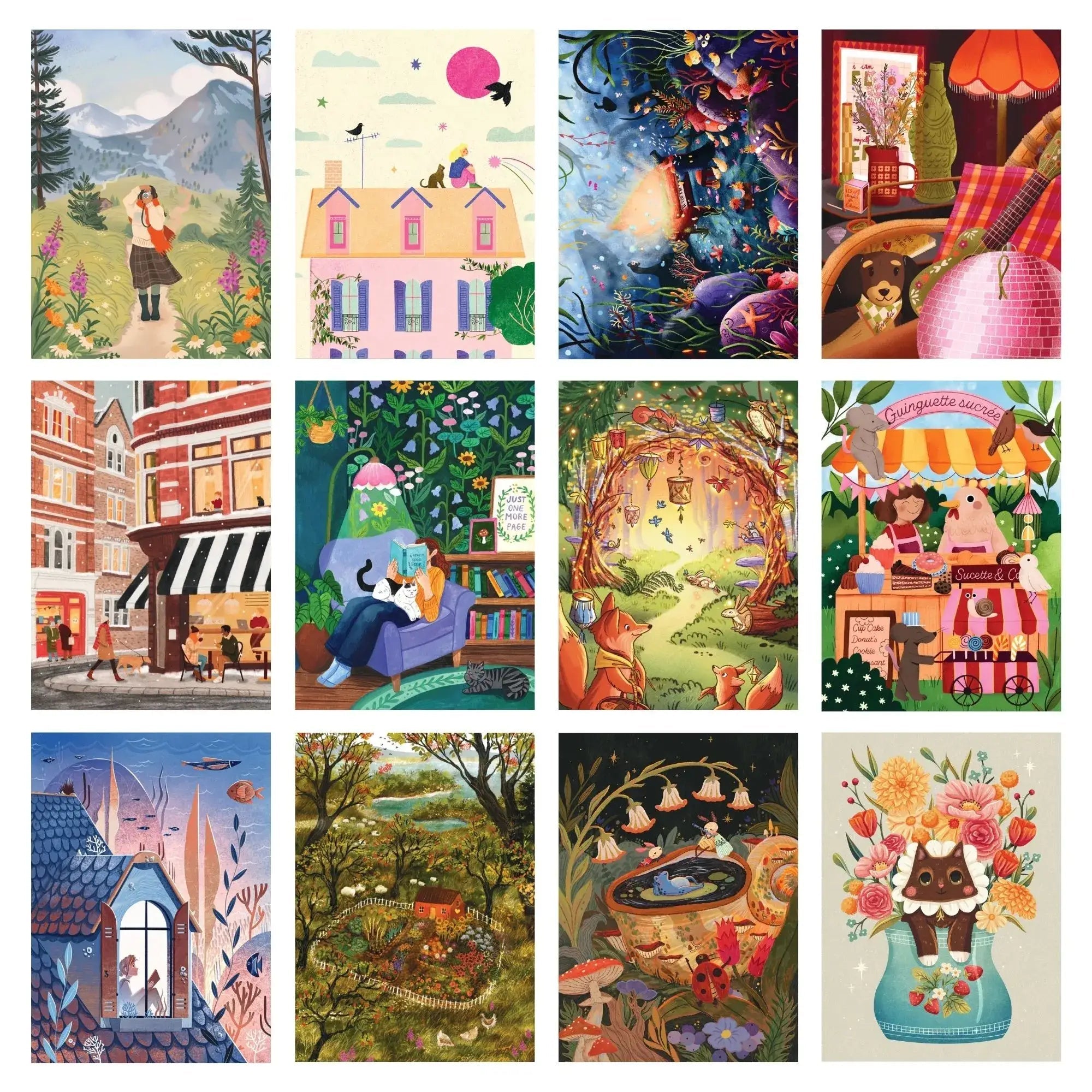 Coffret Artistes – Trevell – 12 Artistes – 12 x 99 pièces - Trevell