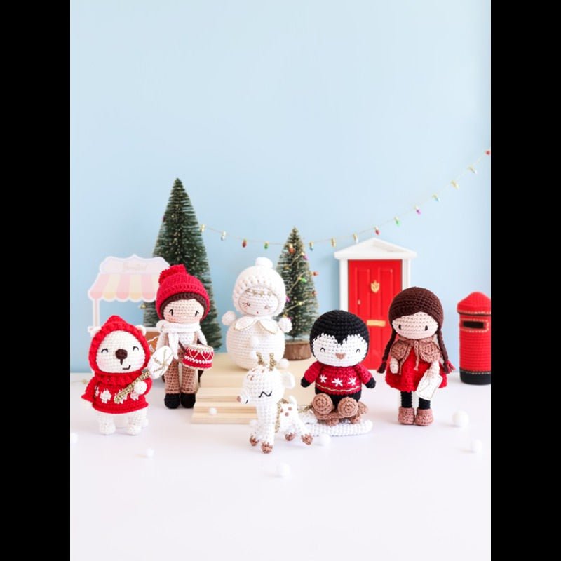 Coffret Calendrier de l’Avent – Poupées & Amigurumis au crochet - Oeuvre collective