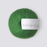 Clover Green Cotton Merino - Knitting for Olive