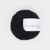 Licorice Cotton Merino - Knitting for Olive