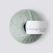Soft Mint Cotton Merino - Knitting for Olive