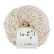 102 - Raw White CottonWaves - Gepard