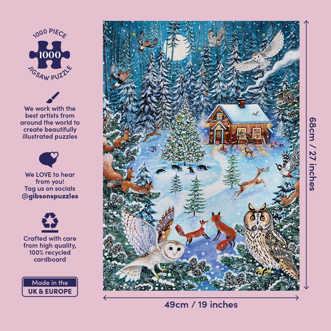 Dancing in the Moonlight 1000 Pièces – Lucy Grossmith / Gibsons - Gibsons