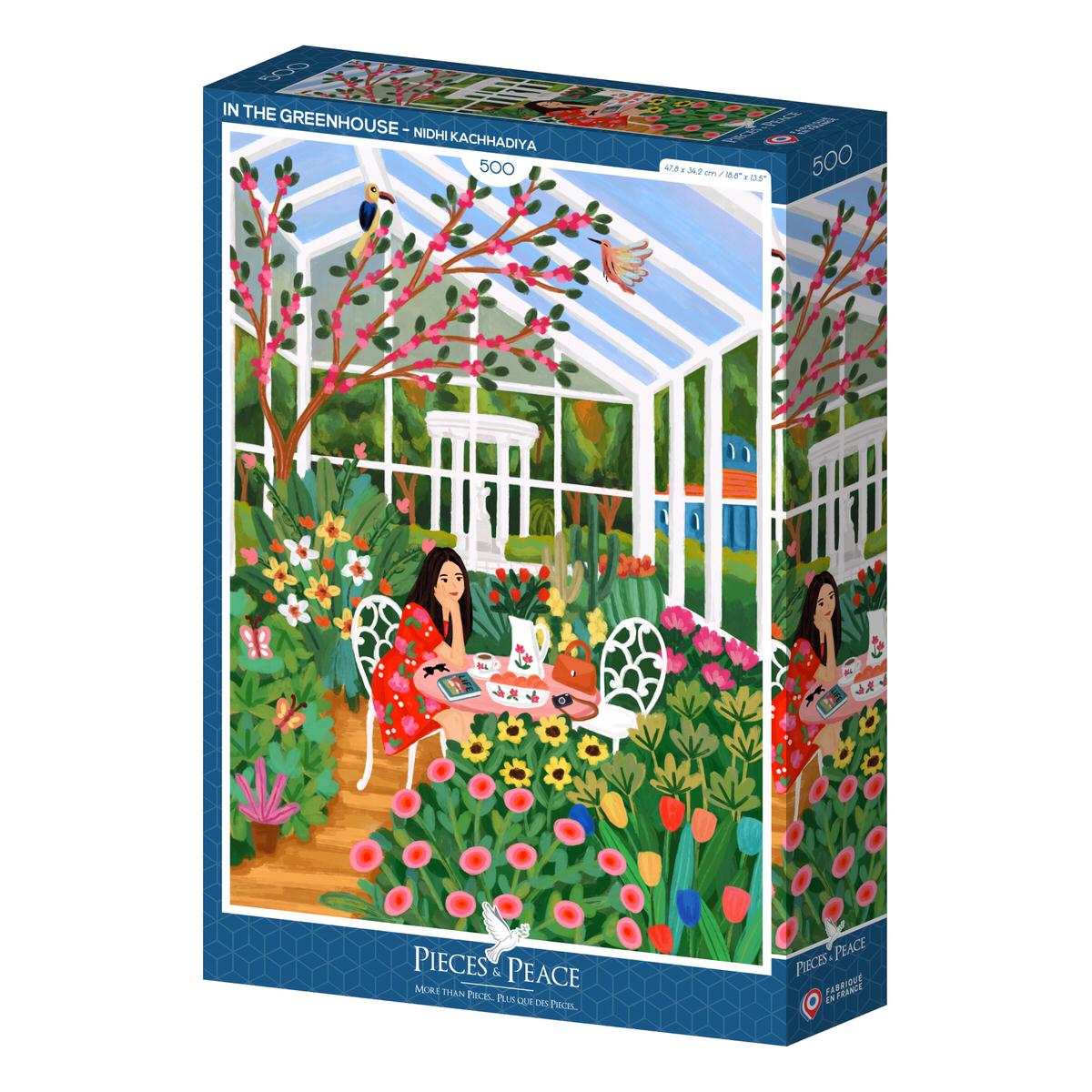 Dans la Serre Puzzle 500 pièces - Pieces & Peace