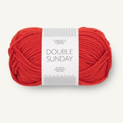 4018 - Scarlet Red Double Sunday - Sandnes Garn