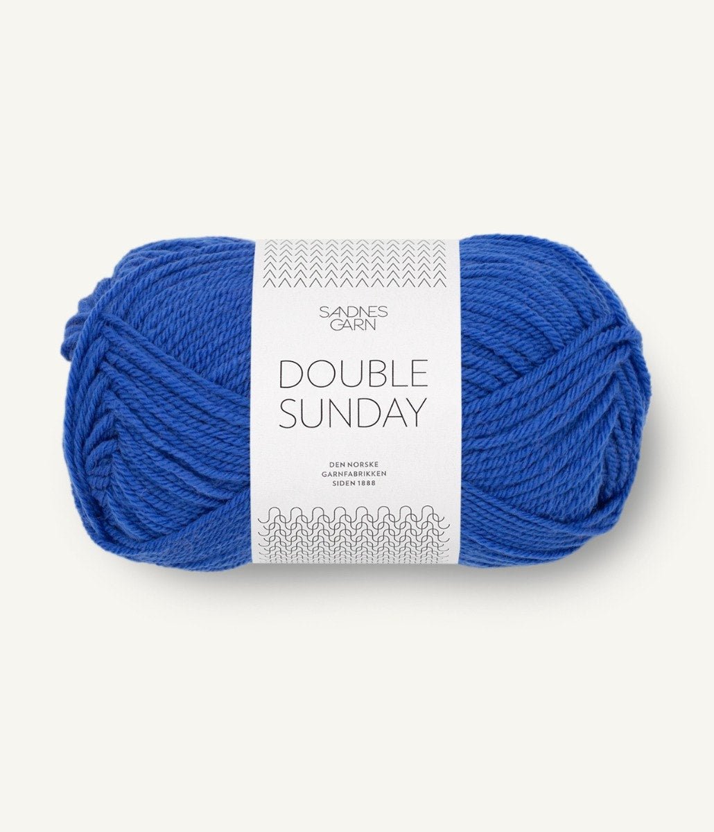 5845 - Dazzling Blue Double Sunday - Sandnes Garn