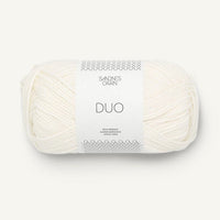 DUO 1002 - Hvit - Sandnes Garn