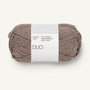 2652 - Brown Melange DUO - Sandnes Garn