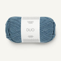 DUO 6033 - Jeansbla - Sandnes Garn
