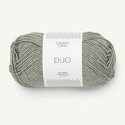 8521 - Stovet Lys Gronn DUO - Sandnes Garn