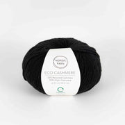 80006 - Black Eco Cashmere DK - Nordic Yarn