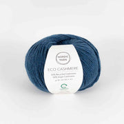 80129 - Blue Melange Eco Cashmere DK - Nordic Yarn