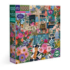 English Flower Shop 1000 Pièces – Eeboo - Eeboo