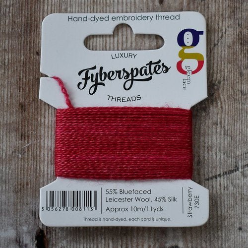 730E Strawberry Fil à broder Gleem - Fyberspates