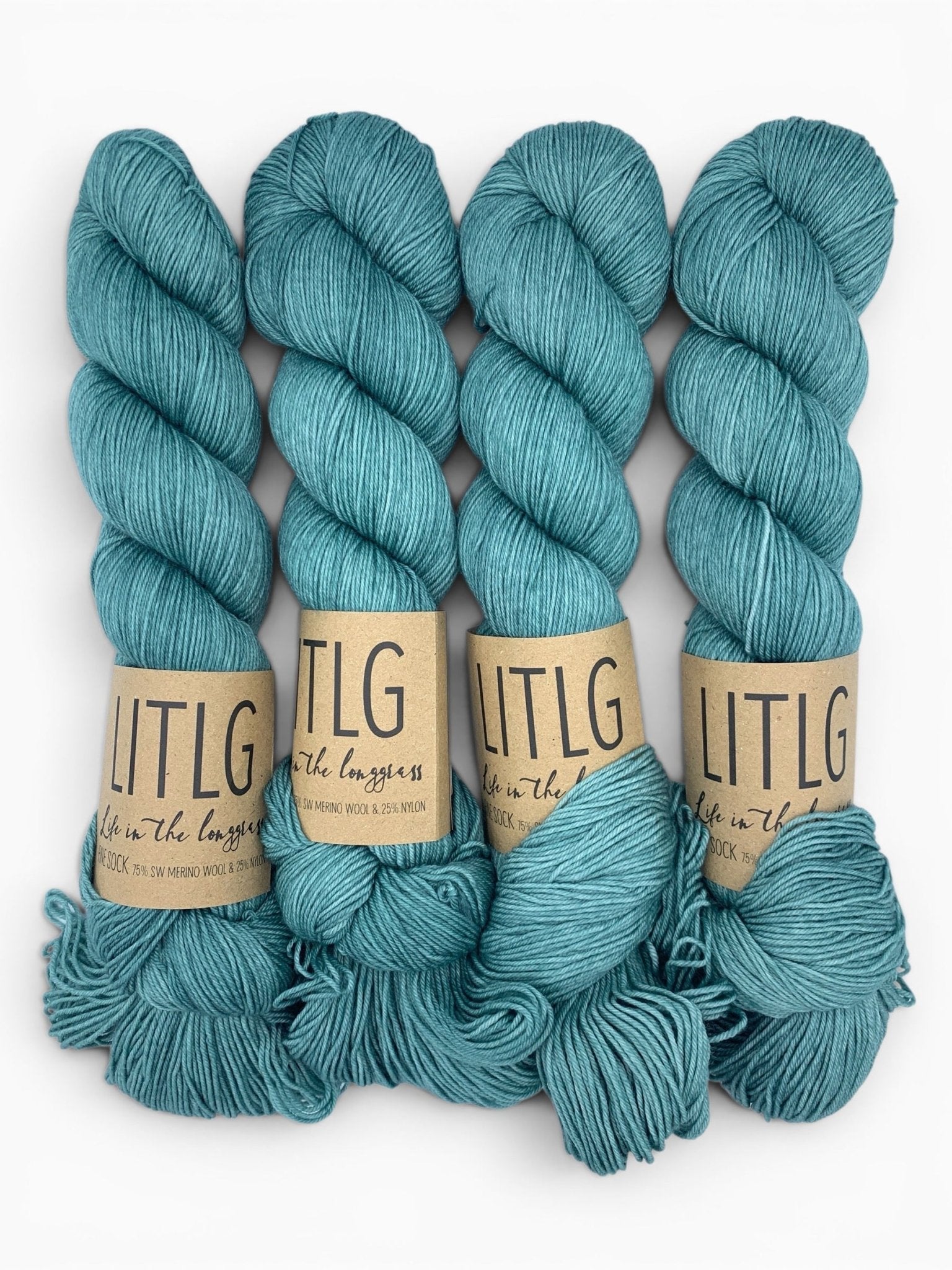 Mountain Creek Fine Sock - Coloris Unis - Life in the Long Grass