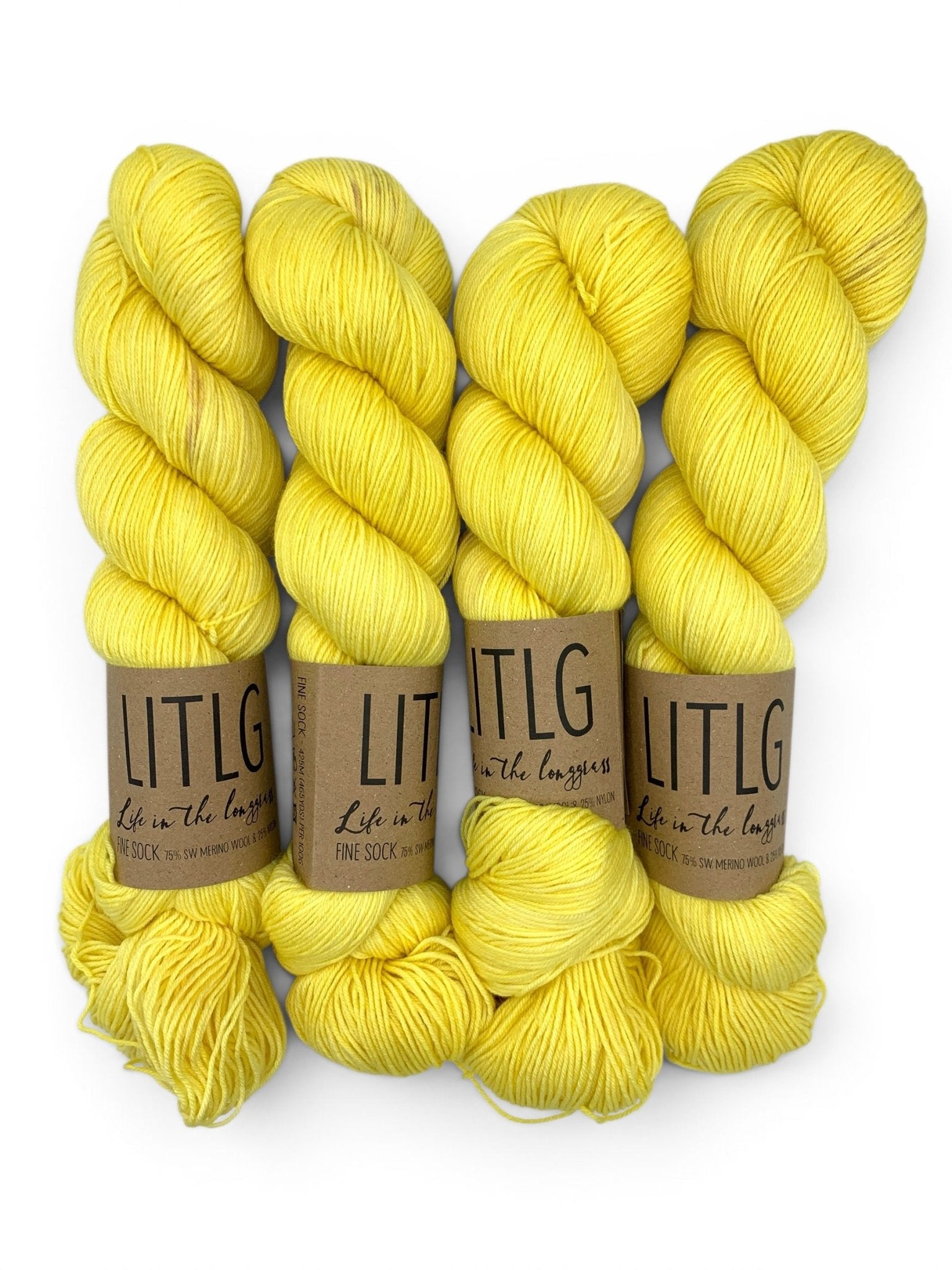 Ulysses Fine Sock - Coloris Unis - Life in the Long Grass