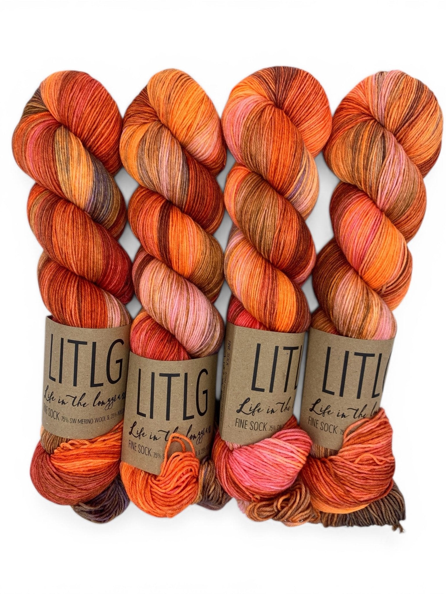 Smoulder Fine Sock - Life in the Long Grass