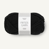 FRITIDSGARN 1099 - Noir - Sandnes Garn