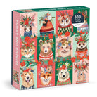 Furry And Bright 500 Piece Puzzle - Galison