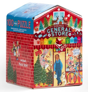 Puzzles de 100 pièces sur le thème du marché de Noël