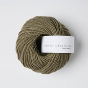 Dusty Olive Heavy Merino - Knitting for Olive