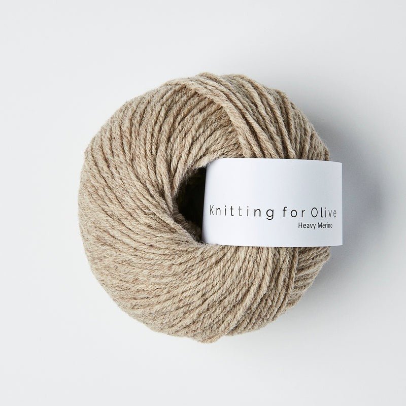 Heavy Merino Oatmeal - Knitting for Olive