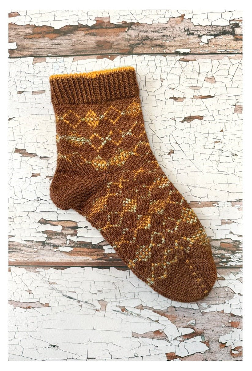 Issue 10 – Giving Threads Socks - Life in the Long Grass - Wool and ...
