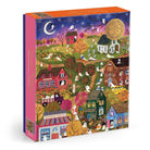Joy Laforme Spooky Village 1000 Piece Foil Puzzle - Galison