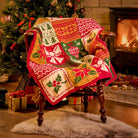 Version Aiguilles Kit Couverture en KAL - Baubles Bows - West Yorkshire Spinners