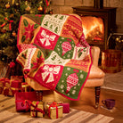 Version Crochet Kit Couverture en KAL - Baubles Bows - West Yorkshire Spinners