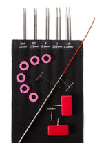 Kit d’Aiguilles interchangeables TWIST RED LACE MINI 10cm (4”) - Chiaogoo