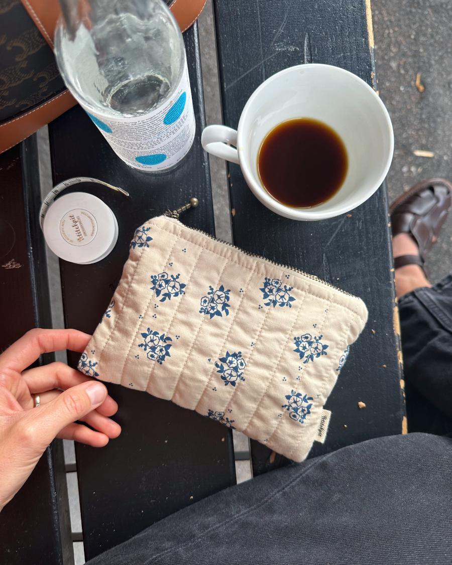 Knitter's Tool Purse PetiteKnit Praline Seersucker - Petite Knit