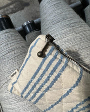 Striped Seersucker Knitter's Tool Purse PetiteKnit - Petite Knit