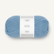 6042 - Mork Himmelbla KOS - Sandnes Garn